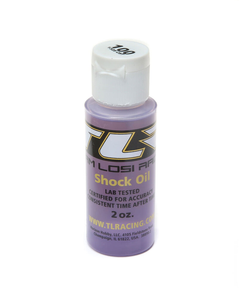 TLR TLR74018	 SILICONE SHOCK OIL, 100WT, 1325CST, 2OZ