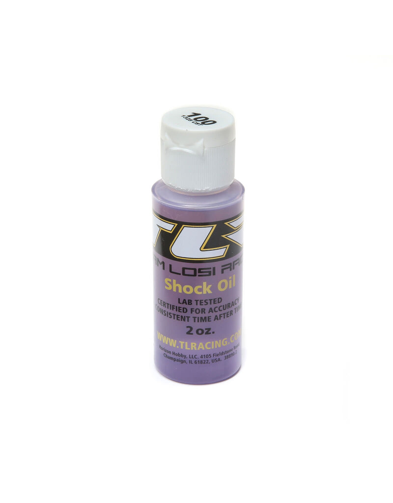 TLR TLR74018	 SILICONE SHOCK OIL, 100WT, 1325CST, 2OZ