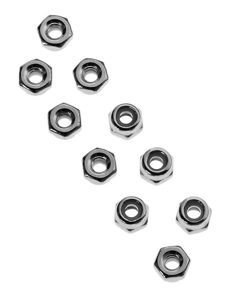 Axial AXA1041 Nylon Locknut 2.5 (10)