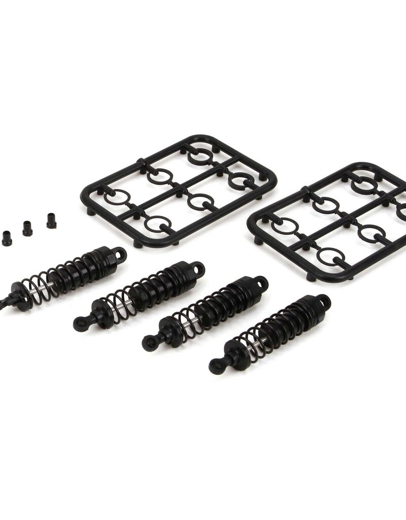 ECX ECX213000  Complete Shock Set: 1/18 4WD All