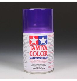 TAMIYA TAM86045	 Polycarbonate PS-45 Translucent Purple, Spray 100 ml