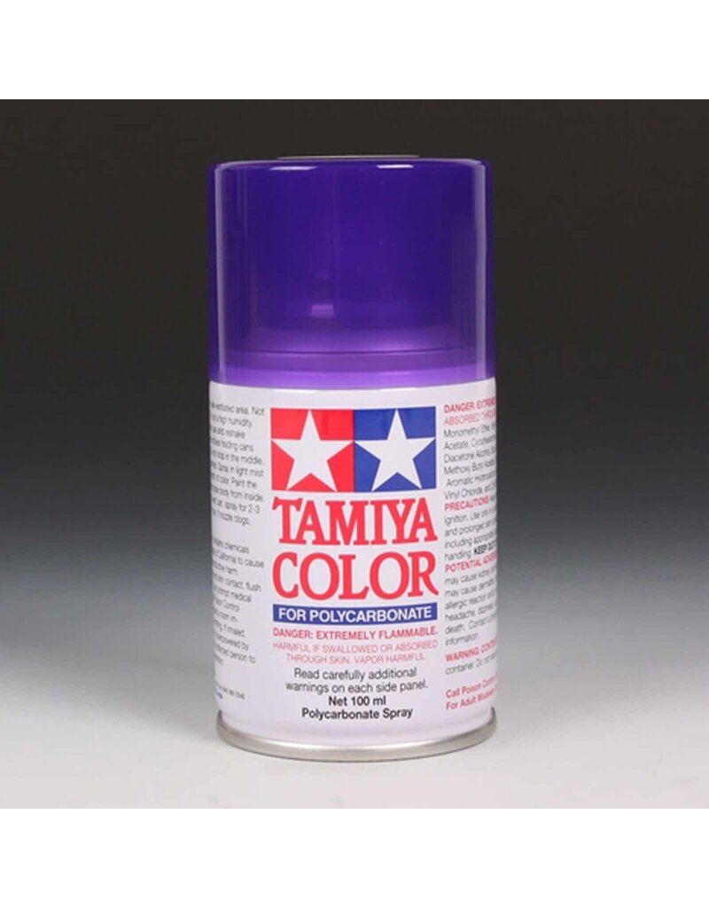 TAMIYA TAM86045	 Polycarbonate PS-45 Translucent Purple, Spray 100 ml