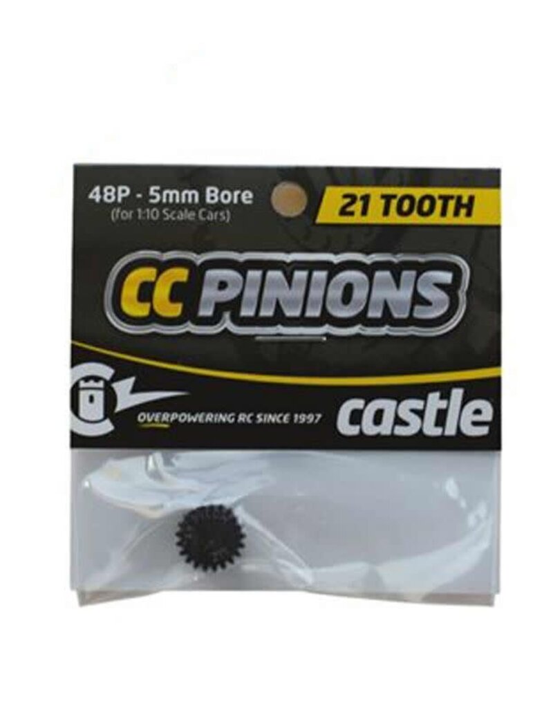 Castle Creations CSE010006540	 CC PINION 21T-48 PITCH 5MM BORE