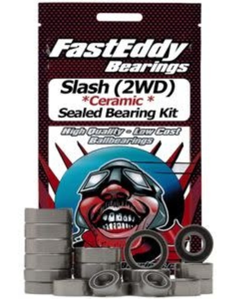 fasteddy bearings TFE448	Traxxas Slash (2WD) Ceramic Sealed Bearing Kit
