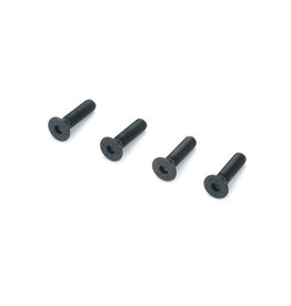 Dubro DUB2288Flat Head Socket Screws, 3x12mm