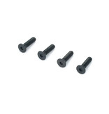 Dubro DUB2288Flat Head Socket Screws, 3x12mm