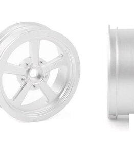 RC4ZW0023	 RC4WD Mickey Thompson 2.2" Drag Race Front Wheels Z-W0023 SILVER 5 Spoke