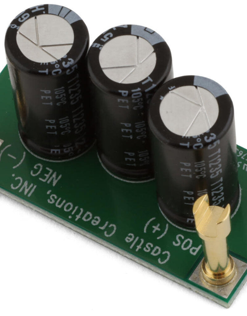 Castle Creations CSE011016500	 CAPACITOR PACK, 8S MAX (35V), 1680UF