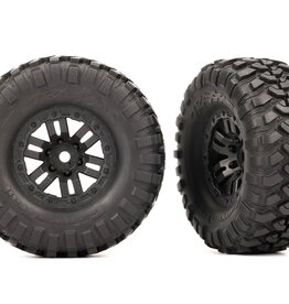 Traxxas 9773 T&W BLK WHL 2.2 CNYN TRL TIRE