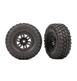 Traxxas 9773 T&W BLK WHL 2.2 CNYN TRL TIRE