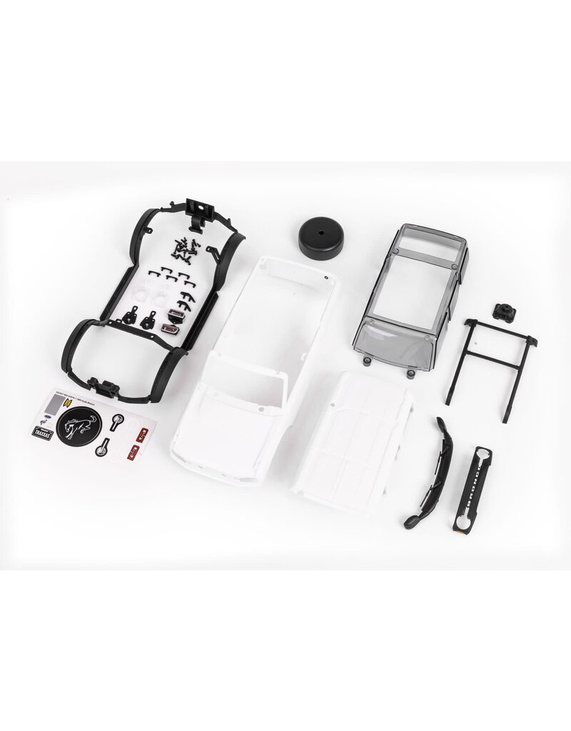 Traxxas PART#: 9711 BODY 1/18 BRONCO WHITE