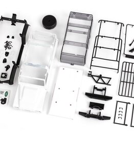 Traxxas PART#: 9712 BODY TRX-4M DEFENDER WHITE