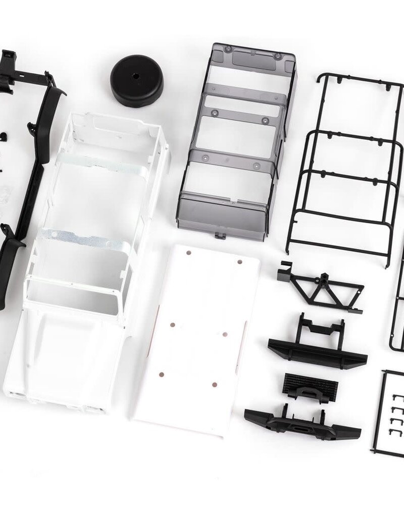 Traxxas PART#: 9712 BODY TRX-4M DEFENDER WHITE