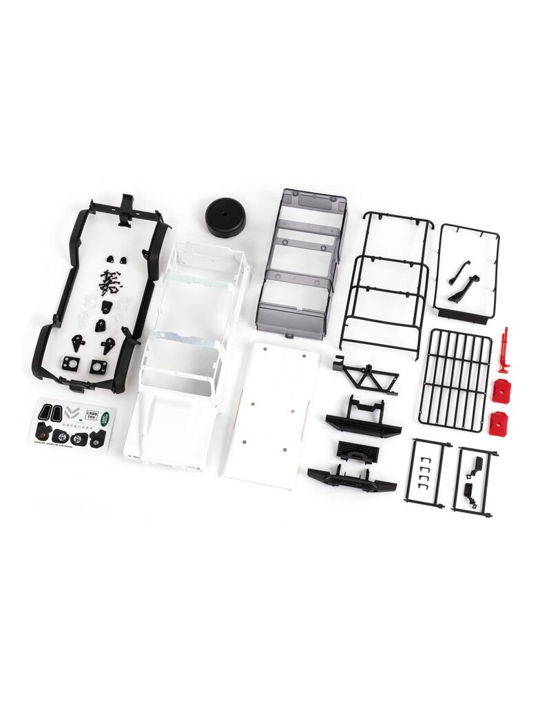 Traxxas PART#: 9712 BODY TRX-4M DEFENDER WHITE