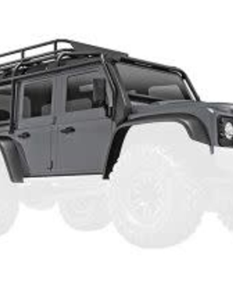 Traxxas PART#: 9712-SLVR BODY TRX-4M DEFENDER SILVER