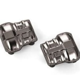 Traxxas PART#: 9738-BLKCR AXLE COVER BLACK CHROME (2)