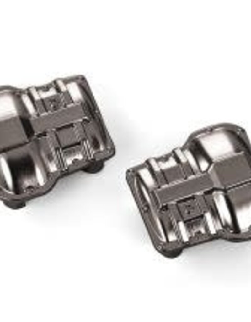 Traxxas PART#: 9738-BLKCR AXLE COVER BLACK CHROME (2)