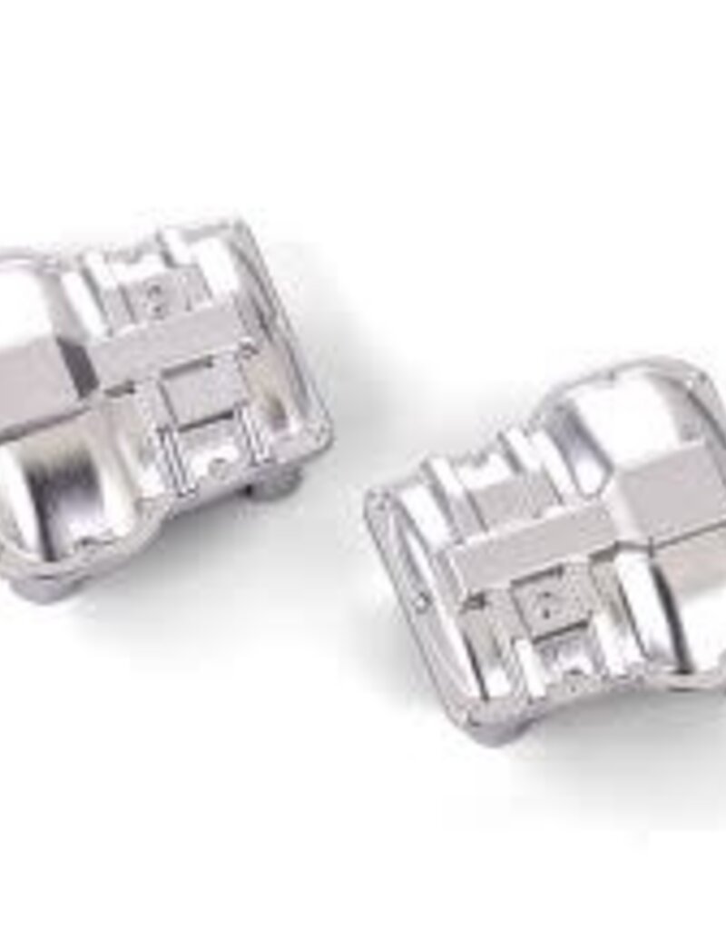 Traxxas PART#: 9738-SATIN AXLE COVER SATIN CHROME (2)