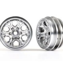 Traxxas PART#: 9770-SATIN WHEELS SATIN CHRM 1.0 (2)