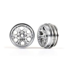 Traxxas PART#: 9770-SATIN WHEELS SATIN CHRM 1.0 (2)