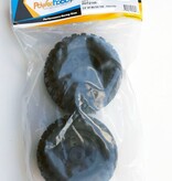 Power Hobby PHT2145-10	Defender 2.8" Belted All Terrain Tires, Mounted, 12mm 0 Offset Rear, fits Traxxas 2WD