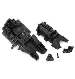 Traxxas 8629 Bulkhead, rear (upper and lower)/ 4x12mm BCS (6) (requires #8622 chassis)