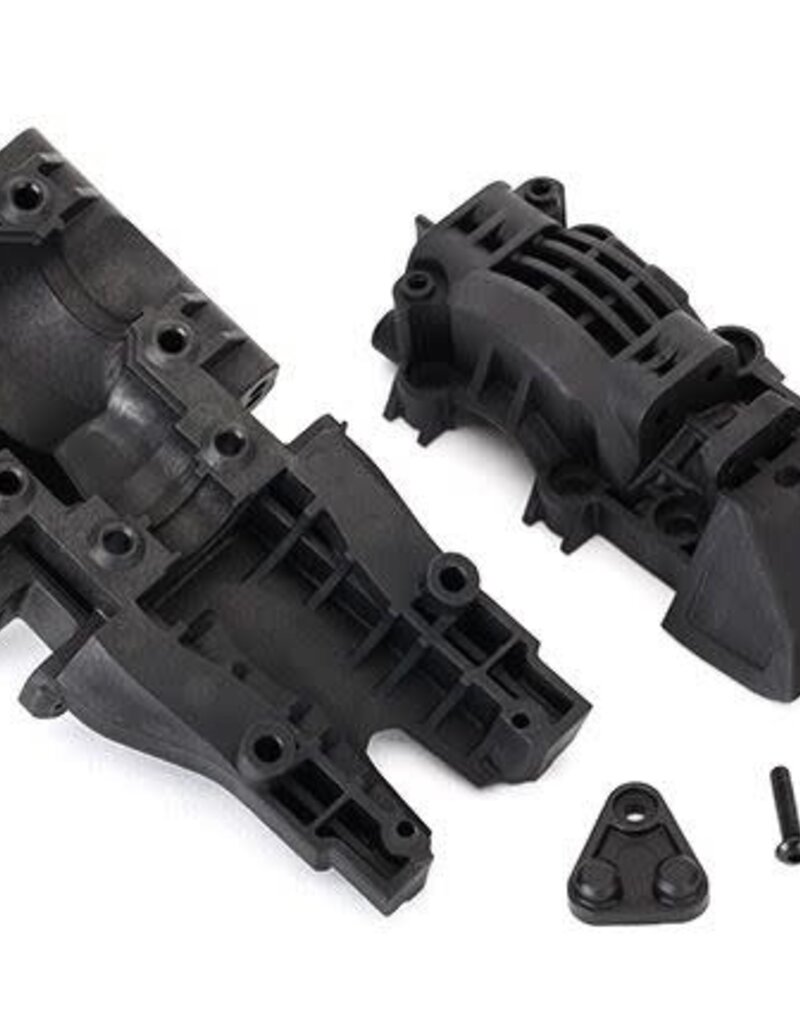 Traxxas 8629 Bulkhead, rear (upper and lower)/ 4x12mm BCS (6) (requires #8622 chassis)
