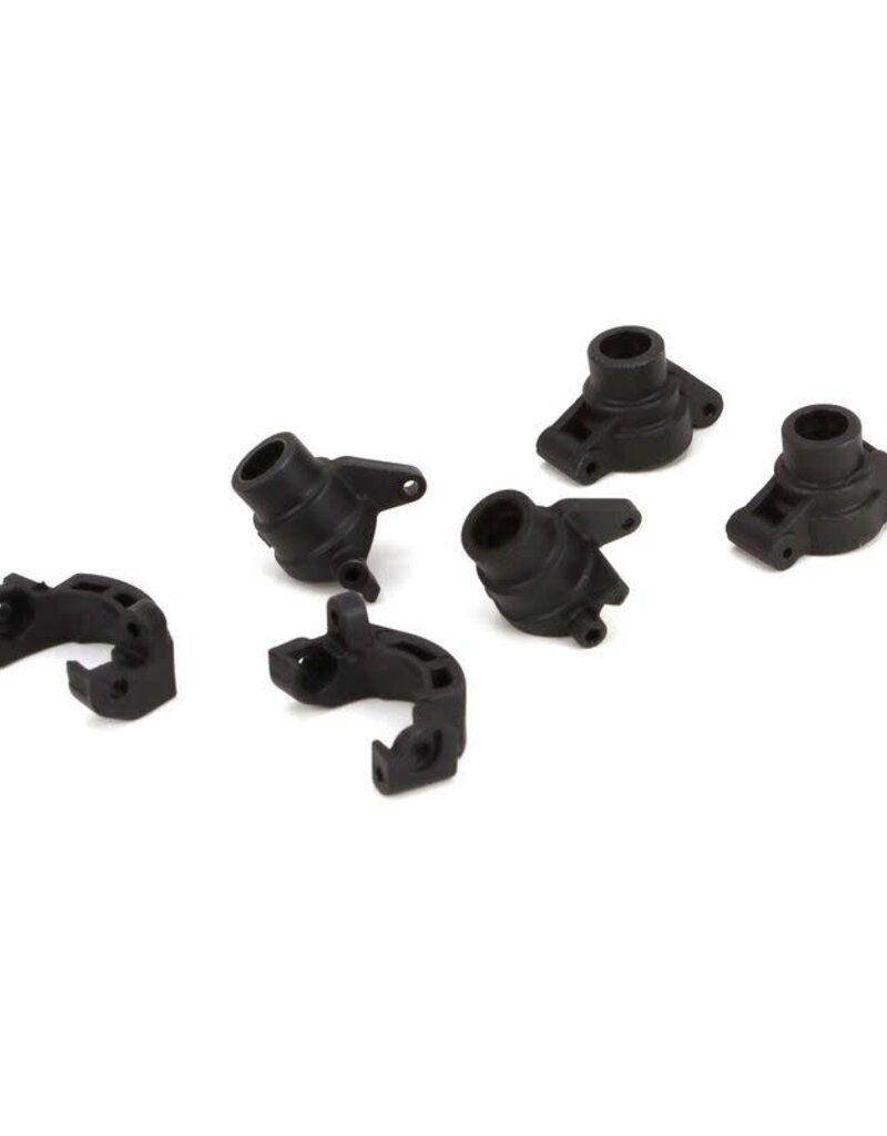 ECX ECX214001	 Spindle, Hub & Carrier Set: 1/18 4WD All