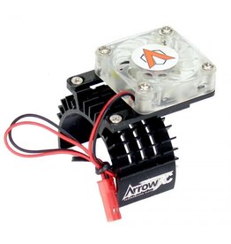 Power Hobby arc1004-black Powerhobby Aluminum Motor Cooling Fan FOR Traxxas Slash Stampede Rustler Black