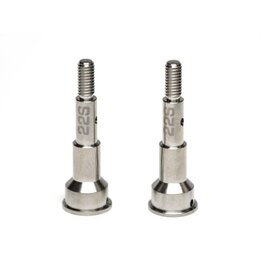 ETK2032	 22S Titanium Rear Cva Axles,1 Pair Lightweight