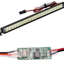 PHLight-012 PowerHobby 147MM RC Double Row 48 LED Lightbar w/Controller for 1/10 1/8