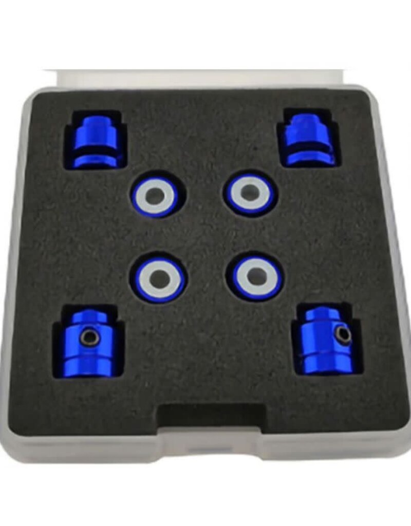 ph2001-blue Powerhobby Crosshair Magnetic Body Mount / Mounting Kit 1/10 On Road Car Blue