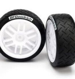 Traxxas 7372 T&W RALLY WHIT WHL/BGF TIRE