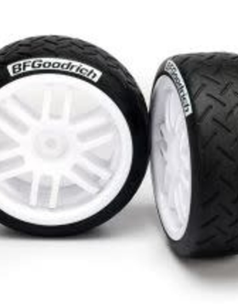 Traxxas 7372 T&W RALLY WHIT WHL/BGF TIRE