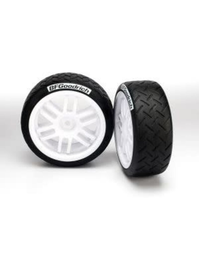 Traxxas 7372 T&W RALLY WHIT WHL/BGF TIRE
