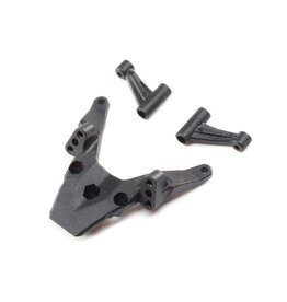 losi LOS211011	 FR Bulkhead, FR Brace Lft/Rt: Mini-T 2.0