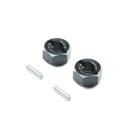 losi LOS312004 Hex Set, Rear Axle, Aluminum: Mini-T 2.0