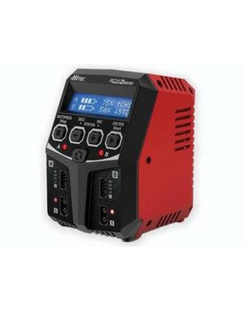 Hitec HRC44299	RDX2 Mini 100 Watt Dual Port AC Balance Charger