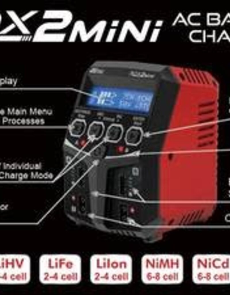 Hitec HRC44299	RDX2 Mini 100 Watt Dual Port AC Balance Charger