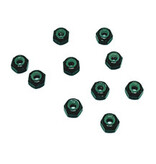 Racers Edge RCE3152BK	Racers Edge Nylon Lock Nut M2 (10pcs) Black