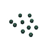 Racers Edge RCE3152BK	Racers Edge Nylon Lock Nut M2 (10pcs) Black