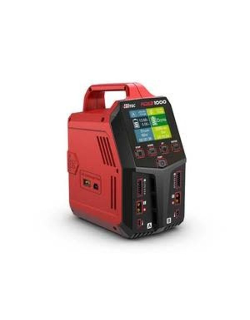 Hitec HRC44401	Hitec RDX2 1000 AC/DC Dual Port Charger / Discharger / Power Supply
