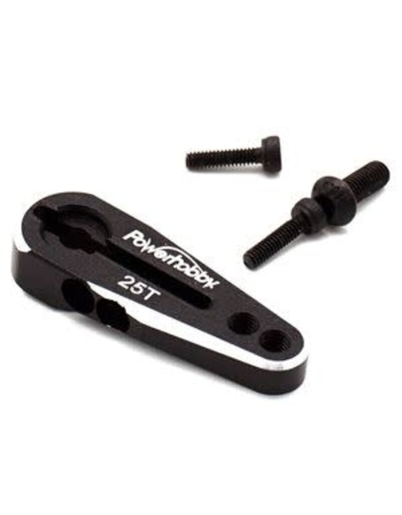 Power Hobby PHBPHS1429BLACK	Power Hobby 25T Aluminum Clamping Servo Horn Black