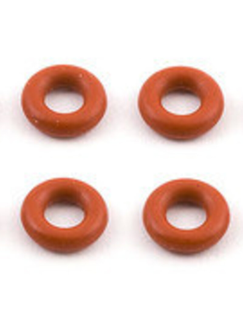 Team Associated ASC5407	Team Associated O Rings, Red Silicone