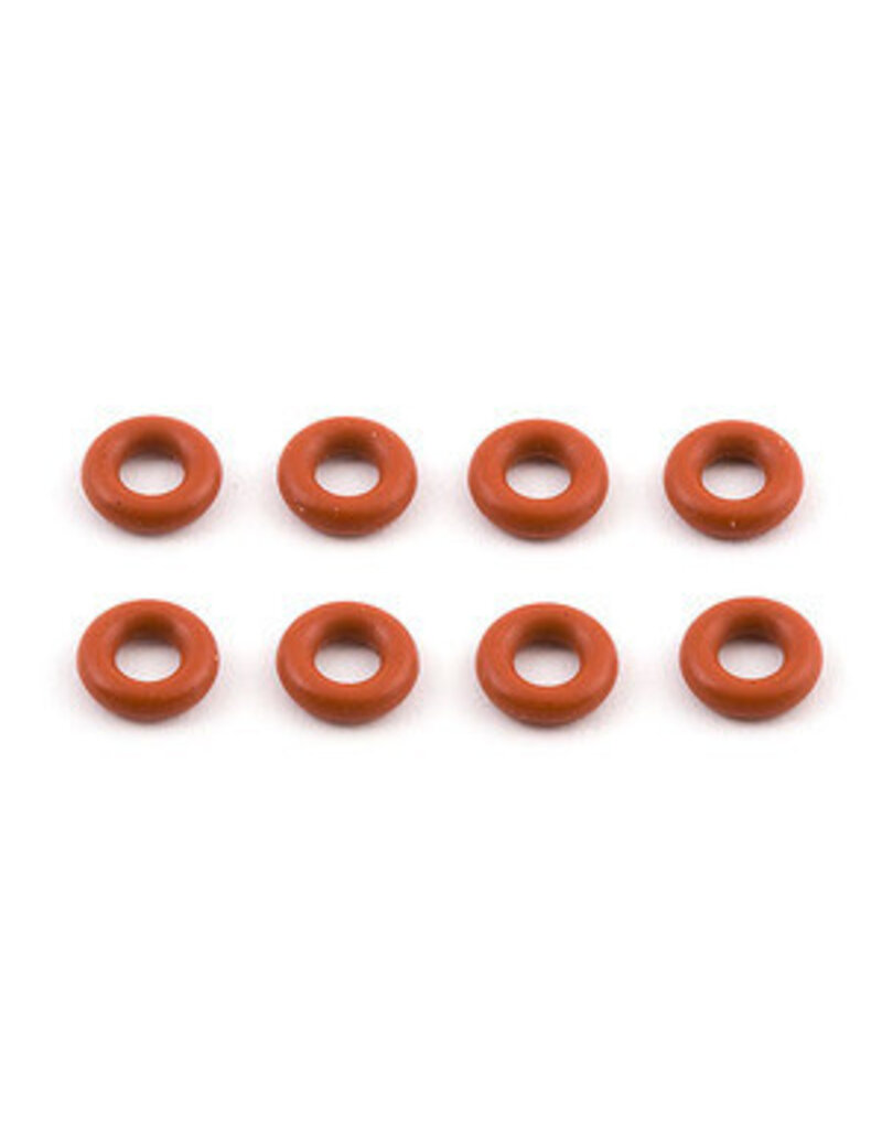 Team Associated ASC5407	Team Associated O Rings, Red Silicone