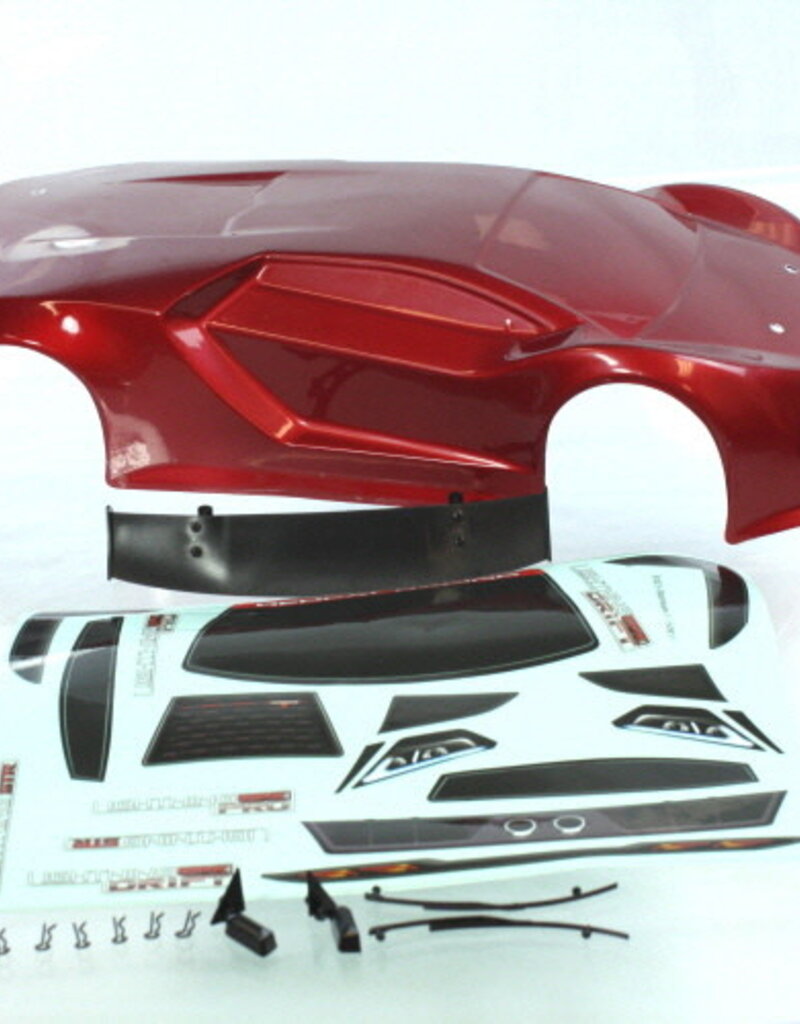 Redcat Racing R10215 1/10 200mm Onroad Car Body Metallic Red