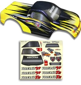 Redcat Racing 25188-3 1/10 Truck Body Black and Yellow