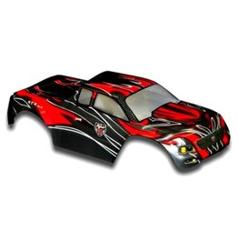 Redcat Racing 88030 1/10 Truck Body, Red and Black  Catalog Number: RER02405
