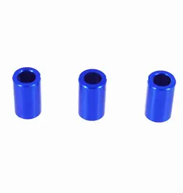Redcat Racing 050116 Aluminum Gear Plate Spacer, Blue (3P)