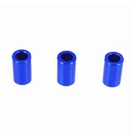 Redcat Racing 050116 Aluminum Gear Plate Spacer, Blue (3P)
